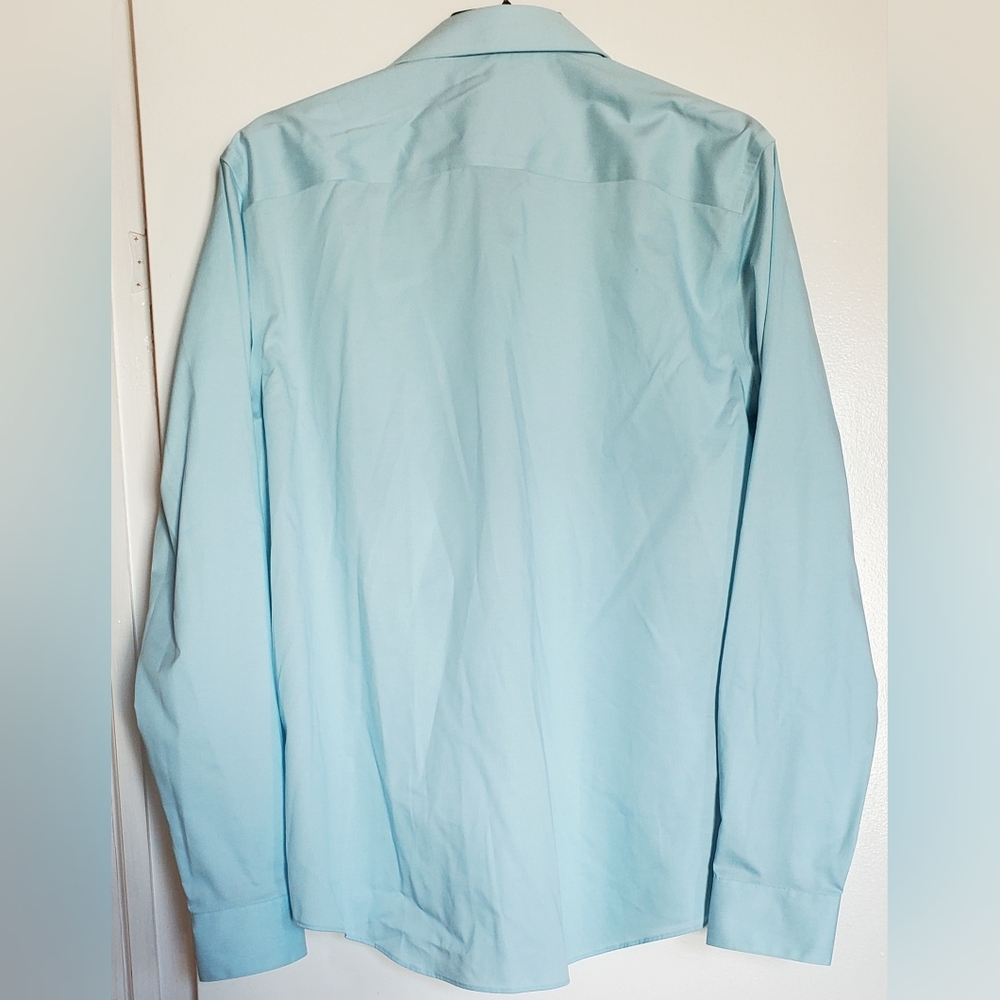 Calvin Klein Sky Blue Button-Up Shirt - Picture 3 of 5